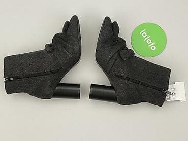 botki do spódnicy: Zara, Botki damskie, rozmiar 37 — 3