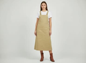 białe buty deichmann: Ogrodniczki damskie, rozmiar S — 5