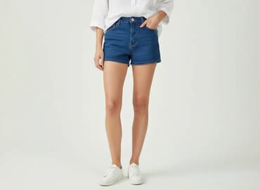 krótkie spodenki dla 12 latki: Boohoo, Szorty damskie, rozmiar S — 7