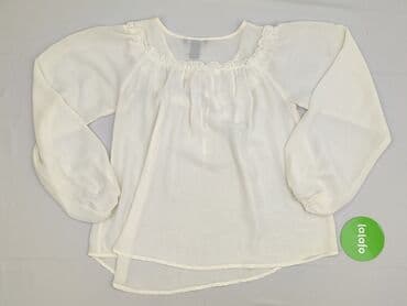 bluzka fuksja plus size: H&M, Women's blouse, XS — 3