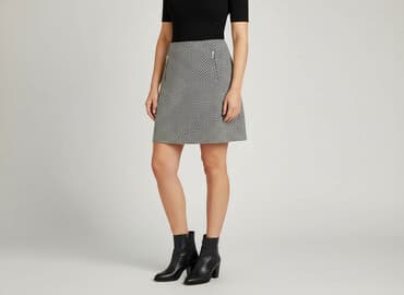 czarne spódnice w kratę: Wallis, Spódnica damska, rozmiar XL — 7