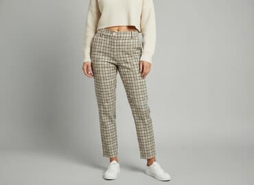 primark szerokie spodnie: Primark, Spodnie materiałowe damskie, rozmiar L — 7