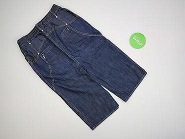 jeansy plus size: Spodnie 3/4 damskie, rozmiar S — 3