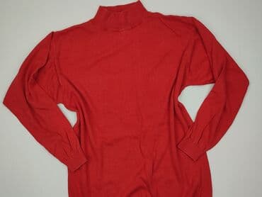 reserved czerwony sweter: Golf damski, rozmiar L — 1