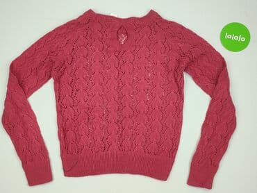 sweter z dekoltem v: Vila, Sweter damski, rozmiar M — 3