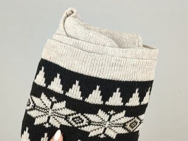 sweter z dużymi oczkami: Sukienka damska, L — 6