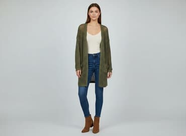 długi sweter sukienki: G:21, Kardigan damski, rozmiar L — 6