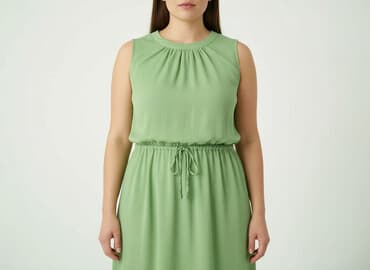 reserved sukienka butelkowa zieleń: Moodo, Sukienka damska, rozmiar XL — 6