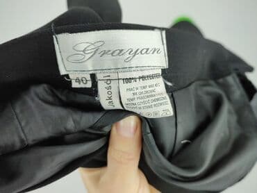 plisowane spódnice szara: Spódnica damska, rozmiar L — 4