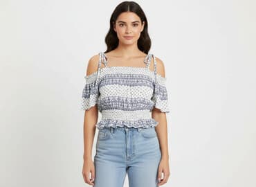 bluzki do plisowanej spódnicy: Bluzka damska, rozmiar S — 6