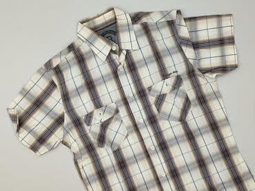 koszula brazowa w krate: Koszulа dla mężczyzn, rozmiar S — 1