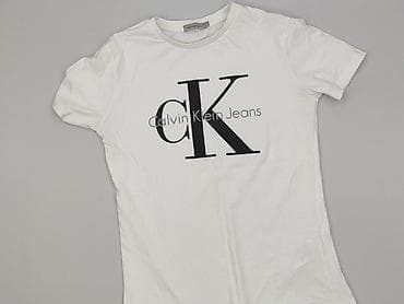 ck bluzki: Calvin Klein Jeans, T-shirt damski, rozmiar L — 1