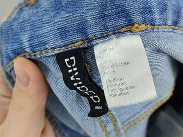 divided jeans: H&M, Jeansy damskie, rozmiar S — 4