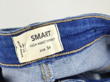 srebrne legginsy: Jeansy damskie, XS — 4