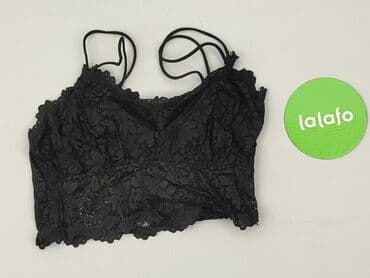 bluzki z koronką czarne: Top damski, rozmiar S — 3