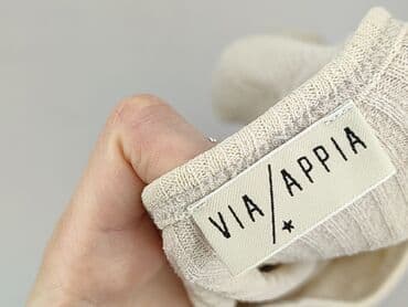 beżowe buty na koturnie ccc: Via Appia, Bluzka damska, 4XL — 4