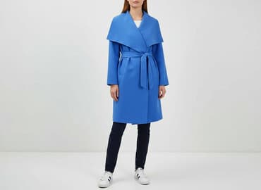 płaszcz jeansowy ochnik: Trencz damski, rozmiar S — 5