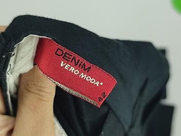 pull ane bear: Czarne spodnie męskie Vero Moda – model Denim, rozmiar 42. Klasyczne — 5