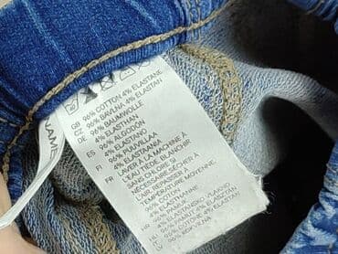 h m sukienki dla nastolatek: Spodnie jeansowe, H&M, 9-12 miesięcy, stan - Idealny — 5