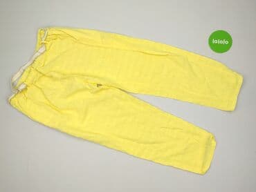 buggy spodnie: Material trousers for women, size S — 4