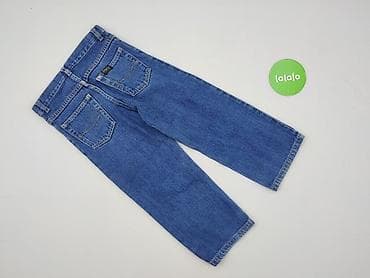 niebieski sweter hm: Spodnie jeansowe, DenimCo, 5-6 lat, 116, stan - Idealny — 3