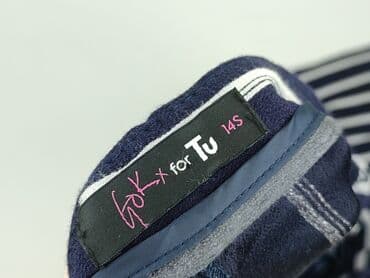 piżama w paski: Tu, Spodnie materiałowe damskie, XL — 4