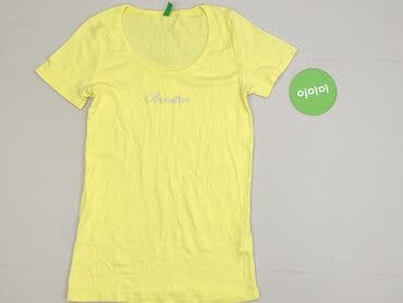 recznie malowane koszulki: United Colors of Benetton, T-shirt damski, M — 2