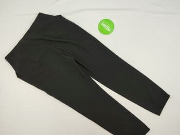 legginsy woskowane wysoki stan: Taranko, Spodnie materiałowe damskie, XS — 3