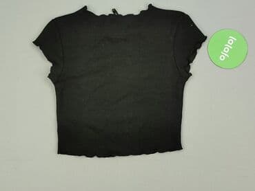 czarne t shirty basic: ONLY, Top damski, rozmiar XS — 4
