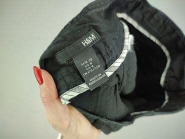 legginsy damskie plus size: H&M, Material trousers for women, size M (EU 38) — 4