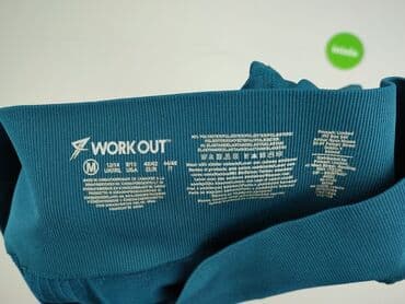 krótkie legginsy do ćwiczeń: Workout, Legginsy Sportowe damskie, rozmiar M — 4