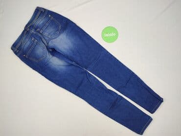 srebrne legginsy: Terranova, Jeansy damskie, XS — 3