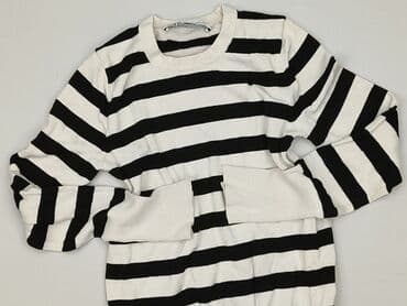 sweter w paski z serduszkiem: Zara, Sweter damski, S — 1