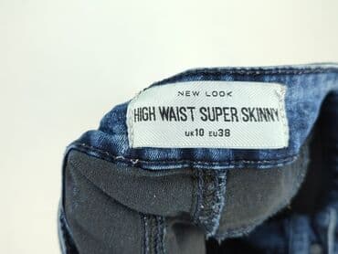 woskowane jeansy z wysokim stanem: Jeansy damskie, rozmiar M — 4