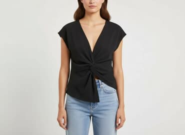 winylowe buty zara: Zara, Top damski, rozmiar M — 7