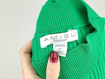 sweter z krótkim rękawem męski: Amisu, Sweter damski, rozmiar S — 7