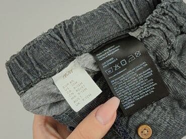 pepco kombinezon dla niemowlaka: Baby material trousers, 9-12 months, 74-80 cm, H&M, condition - Perfect — 4