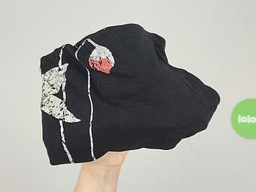 czarny sweter oversize: T-shirt damski, rozmiar XL — 4