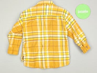 krotkie skarpety reserved: Shirt 2-3 years, condition - Very good, pattern - Cell, color - Yellow — 3