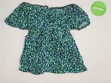 bluzka z odkrytym ramieniem allegro: Blue shadow, Bluzka damska, rozmiar S — 3