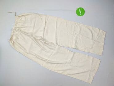 lidl koszule lniane: Spodnie materiałowe damskie, S — 3
