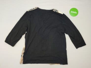 czarne bluzki rekaw 3 4: Bluzka damska, rozmiar XL — 3