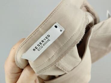 reserved majtki z wysokim stanem: Reserved, Spodnie materiałowe damskie, rozmiar M — 4