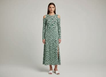 sukienka midi w kwiaty na wesele: Сукня жіноча, розмір M — 1