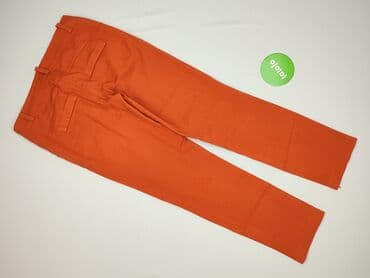 pomarańczowe spodnie hello kitty: Spodnie materiałowe damskie, rozmiar L — 3