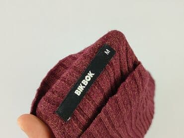 top z piórami czarny: Bik Bok, Golf damski, M — 4