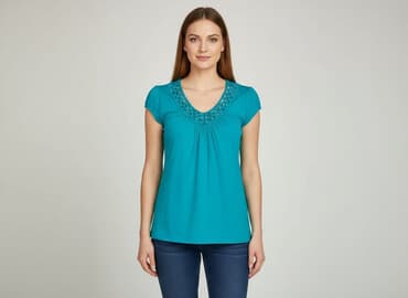 shein podkoszulki damskie: T-shirt damski, rozmiar S — 6