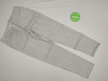 strona z używanymi ubraniami: Material trousers for women, size 2XL — 2