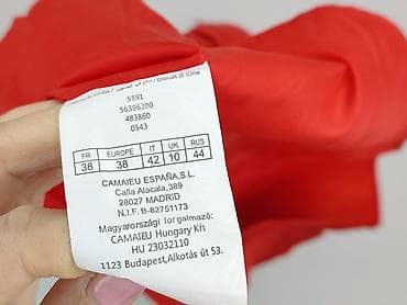 czerwone sandaly ccc: Camaïeu, Sukienka damska, rozmiar M — 5