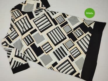 bluzka w geometryczne wzory: M&Co, Women's blouse, size XL (EU 42) — 2